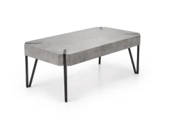 Stolik kawowy Lofty beton / czarny