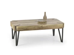 Stolik kawowy Lofty dąb dziki / czarny