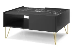 Stolik kawowy Marbren czarny