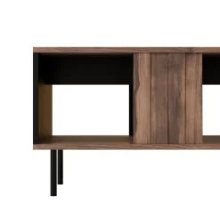 Stolik kawowy Miri orzechowy/czarny