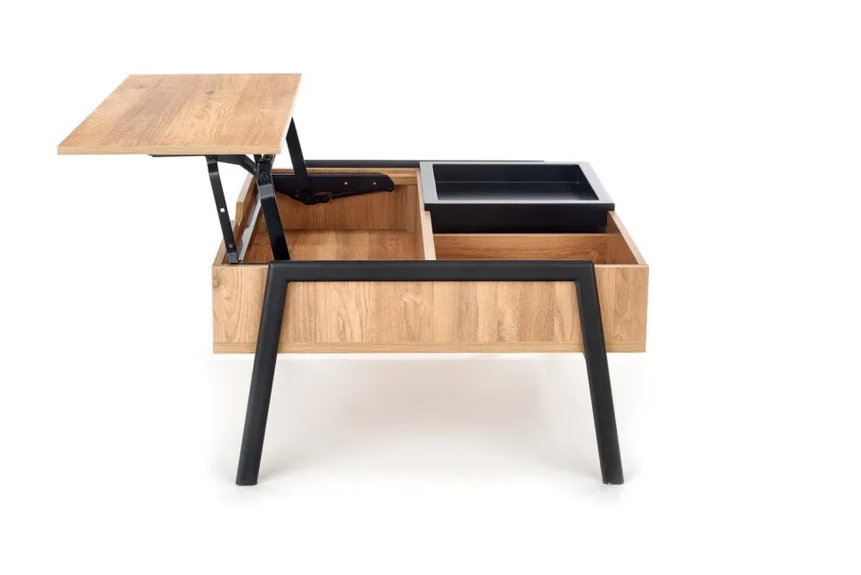 Stolik kawowy Mobis naturalny/ czarny