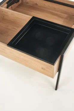 Stolik kawowy Mobis naturalny/ czarny