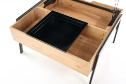 Stolik kawowy Mobis naturalny/ czarny