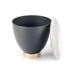 Stolik kawowy Moonshine S biały marmur/