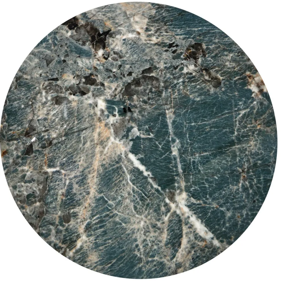 Stolik kawowy Namas zielony marmur/