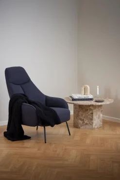 Stolik kawowy Naxos marmur brązowy