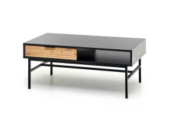 Stolik kawowy Nihala dąb artisan/ czarny