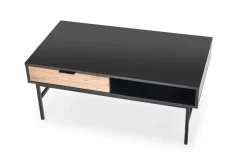 Stolik kawowy Nihala dąb artisan/ czarny