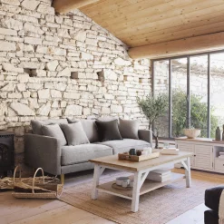 Stolik kawowy Olbia biały