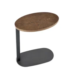 Stolik kawowy Omin orzechowy/czarny