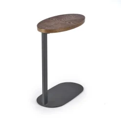 Stolik kawowy Omin orzechowy/czarny