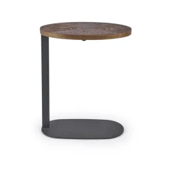 Stolik kawowy Omin orzechowy/czarny