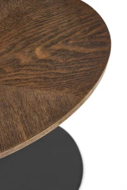 Stolik kawowy Omin orzechowy/czarny