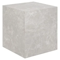 Stolik kawowy Prague 40x40cm szary marmur