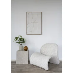 Stolik kawowy Prague 40x40cm szary marmur