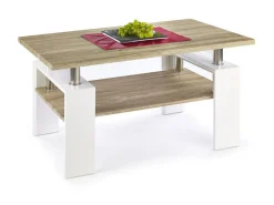 Stolik kawowy Rafes MDF blat i półka dąb