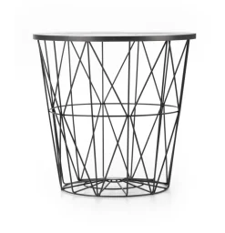 Stolik kawowy Rissa czarny/ czarny