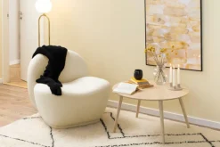 Stolik kawowy Roslin brązowy