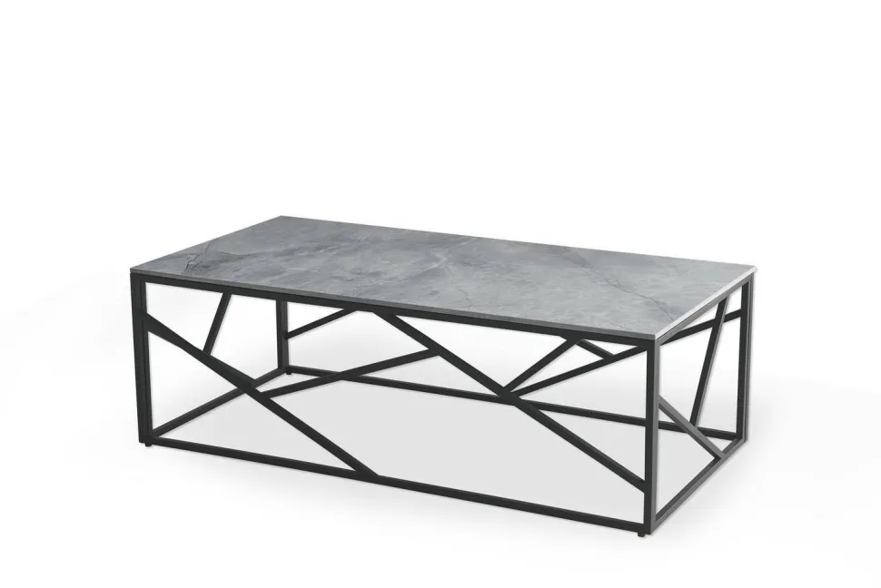 Stolik kawowy Taman , szary marmur /