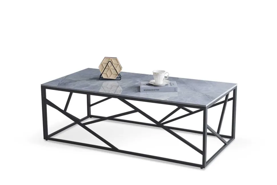 Stolik kawowy Taman , szary marmur /