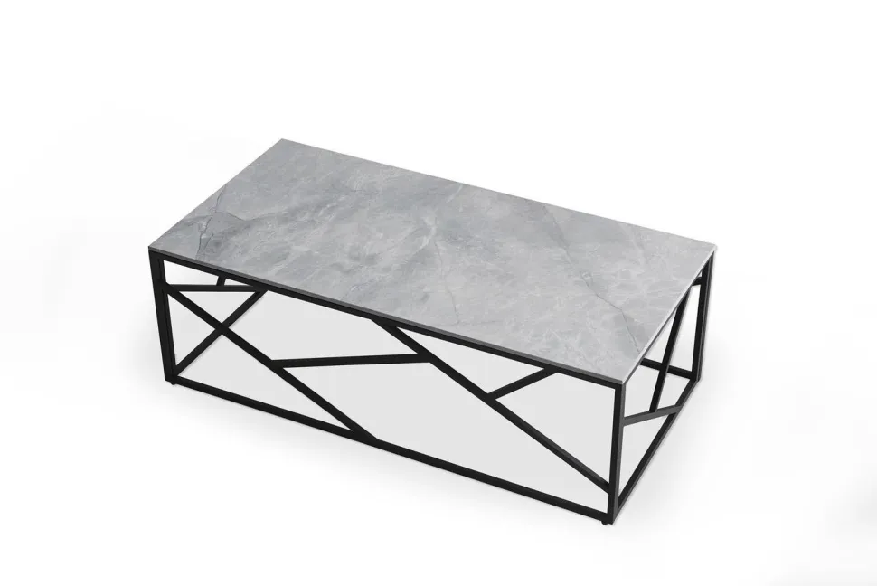 Stolik kawowy Taman , szary marmur /