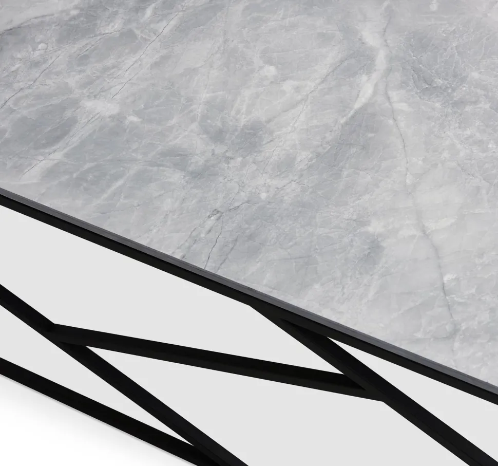 Stolik kawowy Taman , szary marmur /