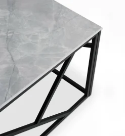 Stolik kawowy Taman , szary marmur /