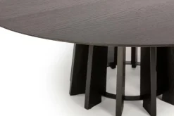 Stolik kawowy TAVLE czarny dąb