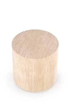 Stolik kawowy Travertino okrągły mały