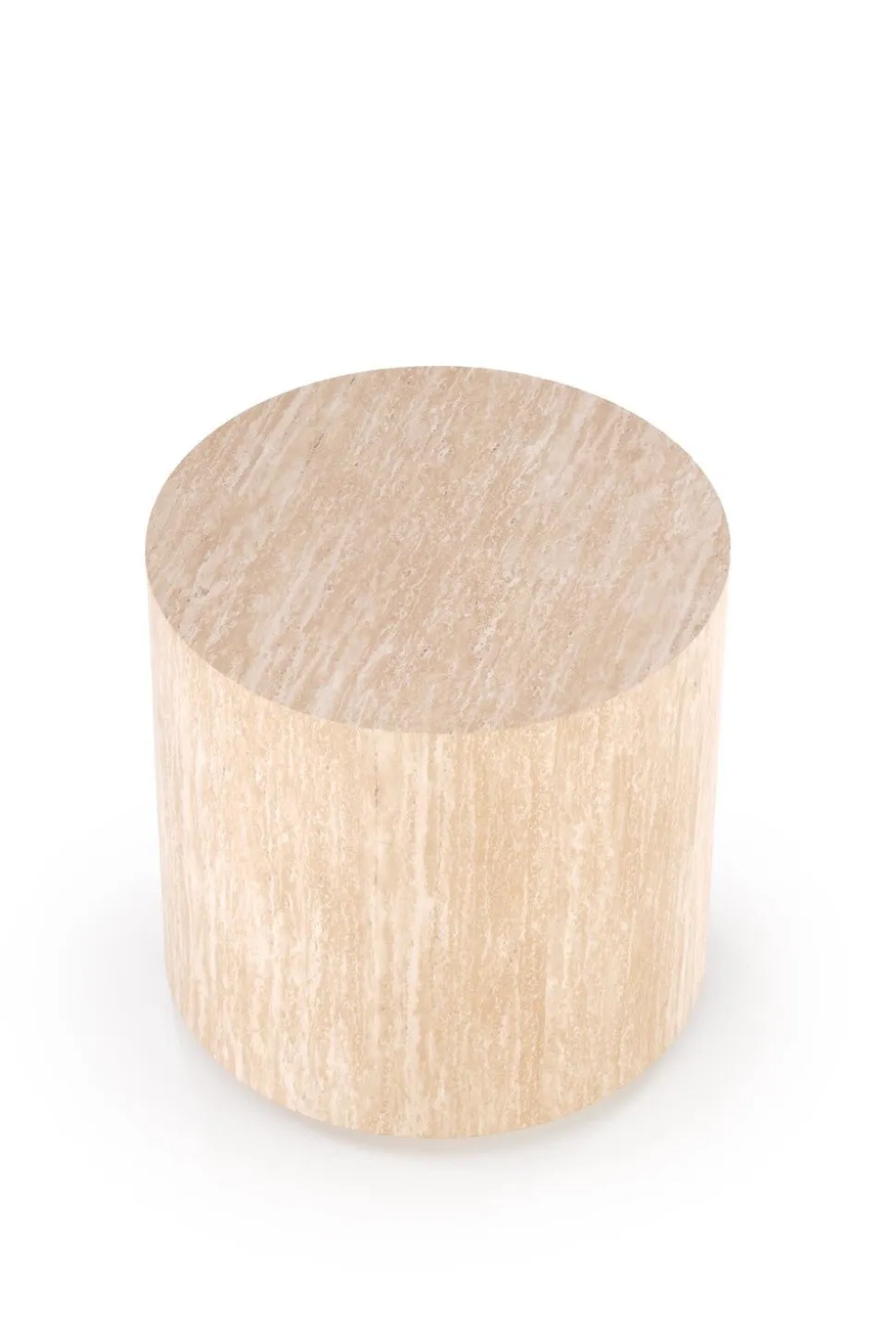 Stolik kawowy Travertino okrągły mały