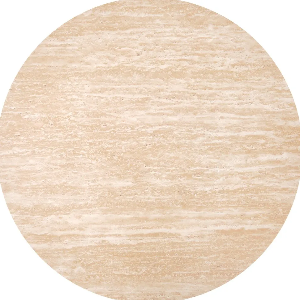 Stolik kawowy Travertino okrągły mały