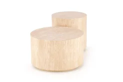 Stolik kawowy Travertino okrągły mały