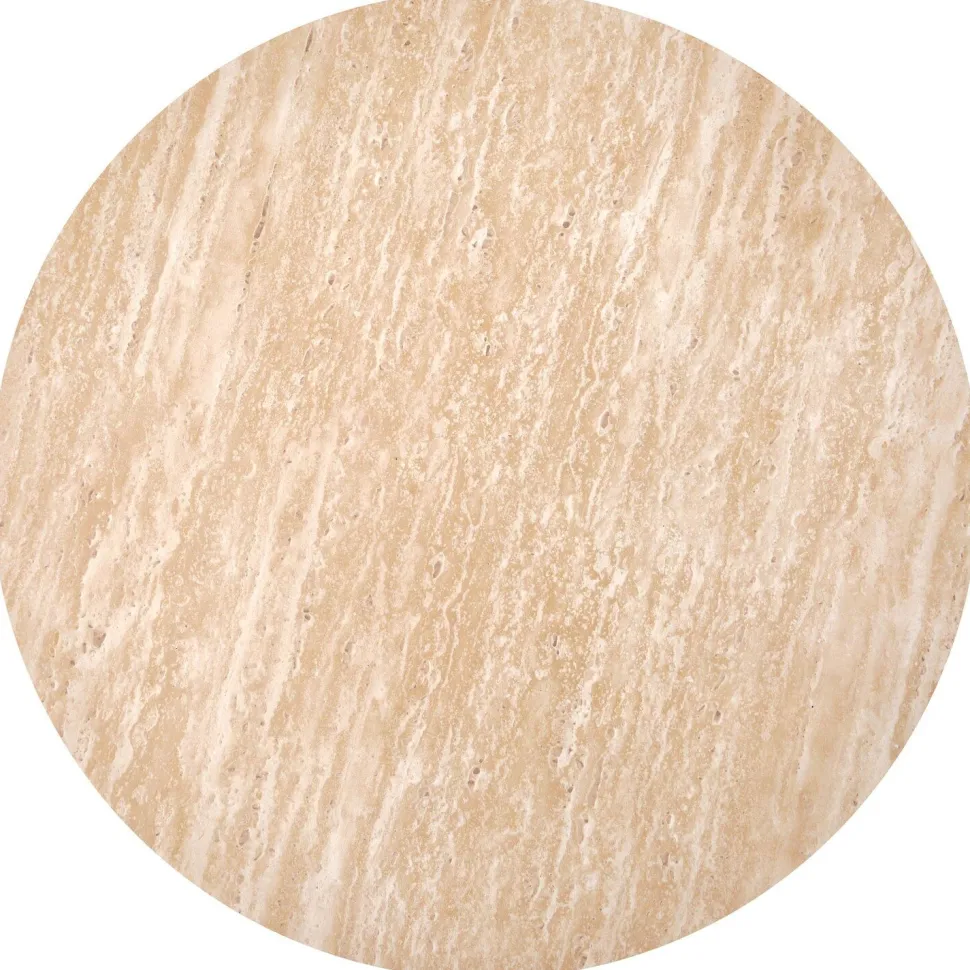 Stolik kawowy Travertino okrągły mały