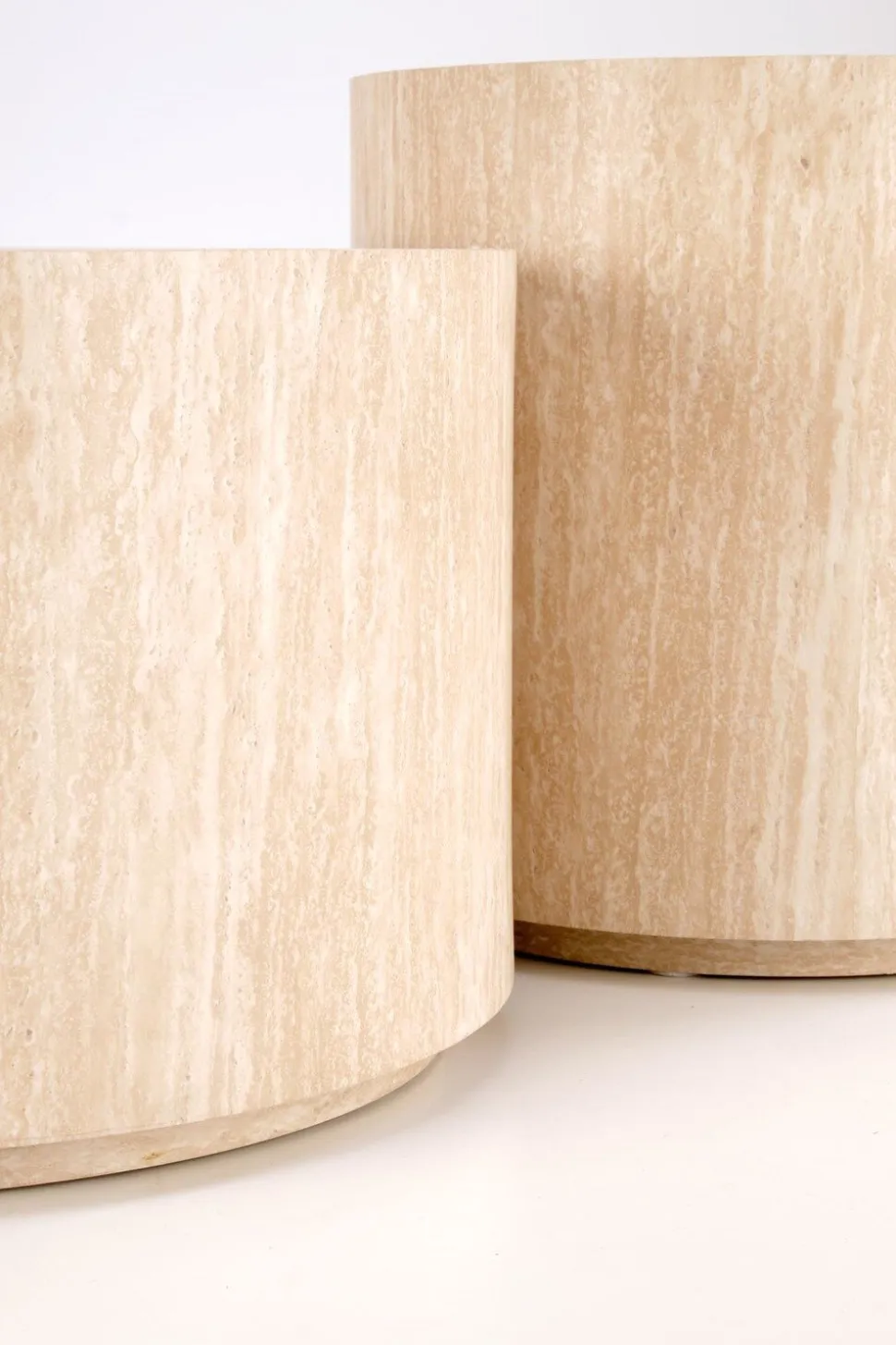 Stolik kawowy Travertino okrągły mały