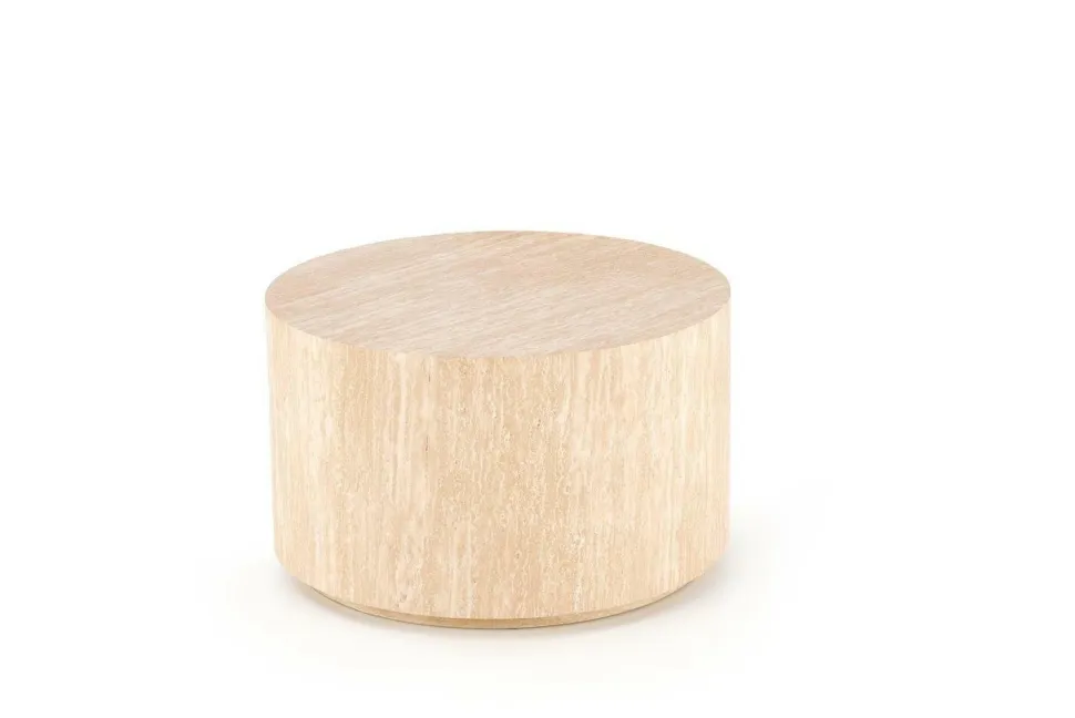 Stolik kawowy Travertino okrągły duży