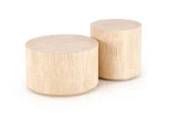 Stolik kawowy Travertino okrągły duży