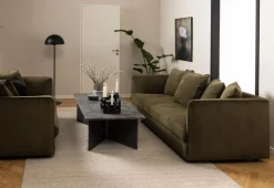 Stolik kawowy Vega prostokątny brązowy