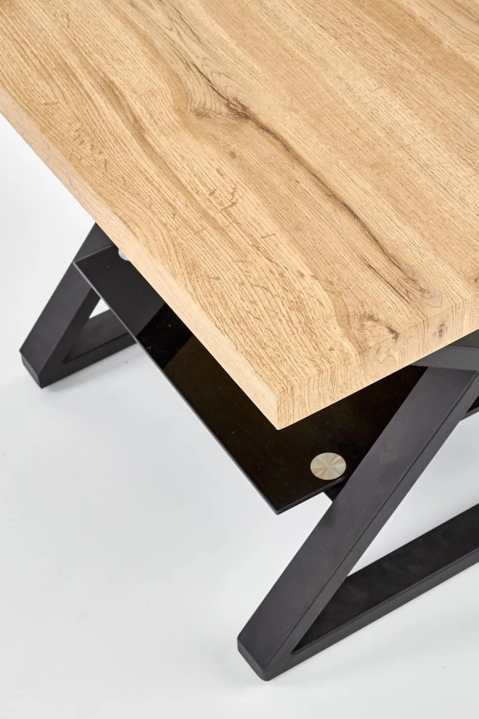 Stolik kawowy Venom Cristal S czarny /