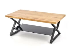 Stolik kawowy Venom Cristal czarny /