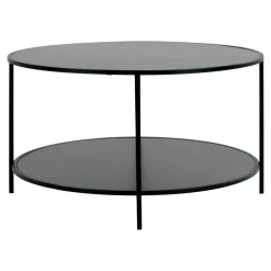 Stolik kawowy Vita czarny 80cm