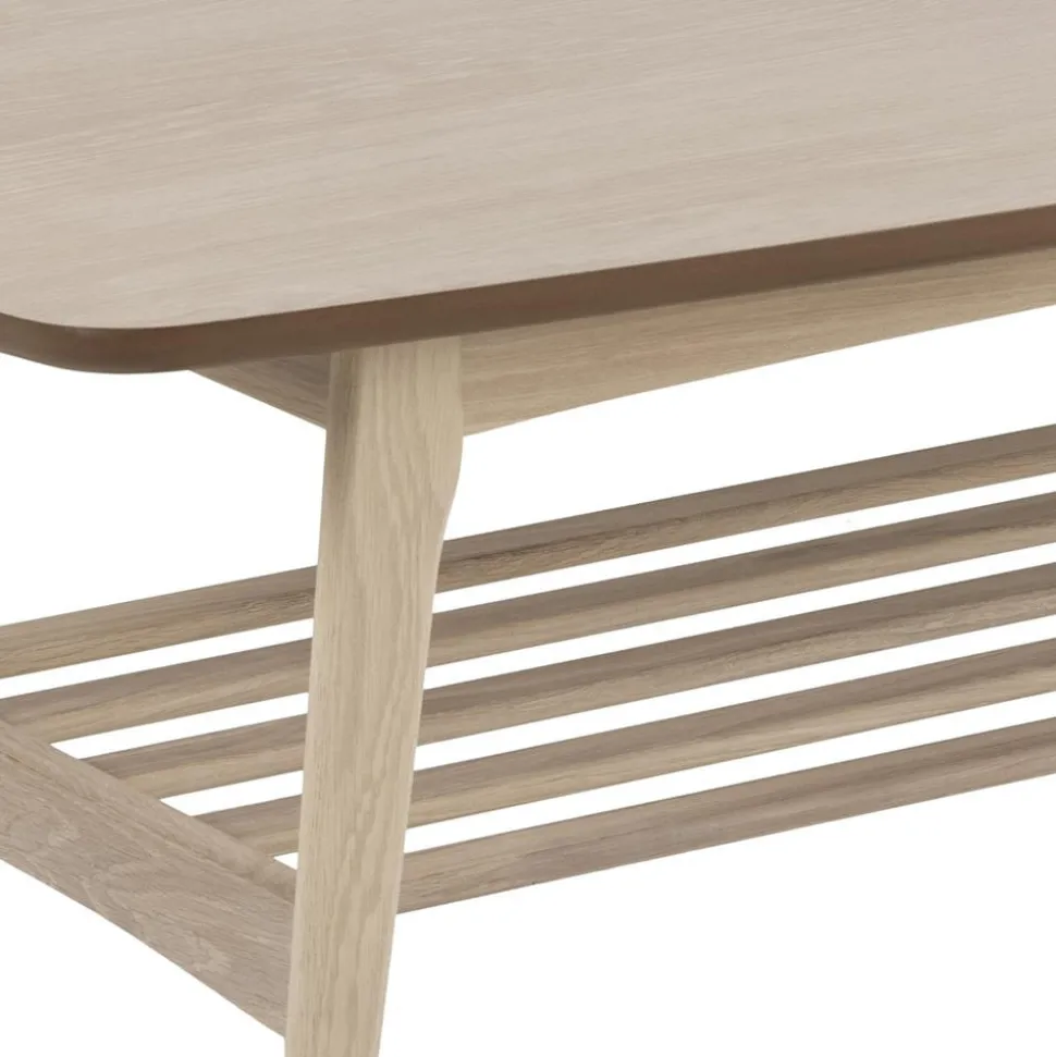 Stolik kawowy Woodstock 120x60 dąb bielony