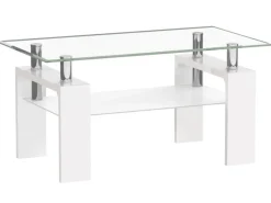 Stolik kawowy Ziba biały