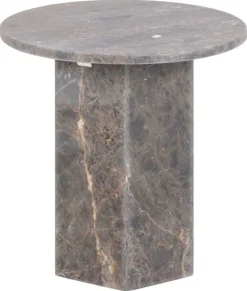 Stolik Naxos marmur ciemny brązowy