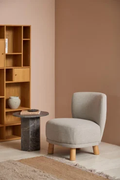 Stolik Naxos marmur ciemny brązowy