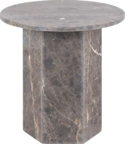 Stolik Naxos marmur ciemny brązowy