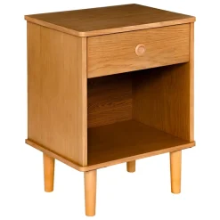 Stolik nocny Charlie drewniany