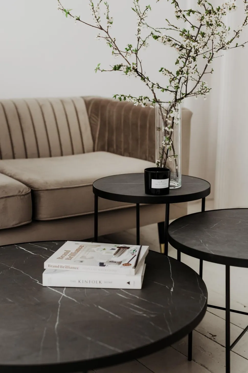 Stolik Tre 430 – grey pietra