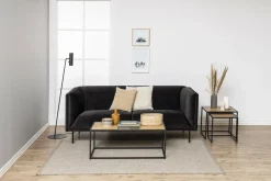 Stoliki kawowe Seaford naturalny/czarny