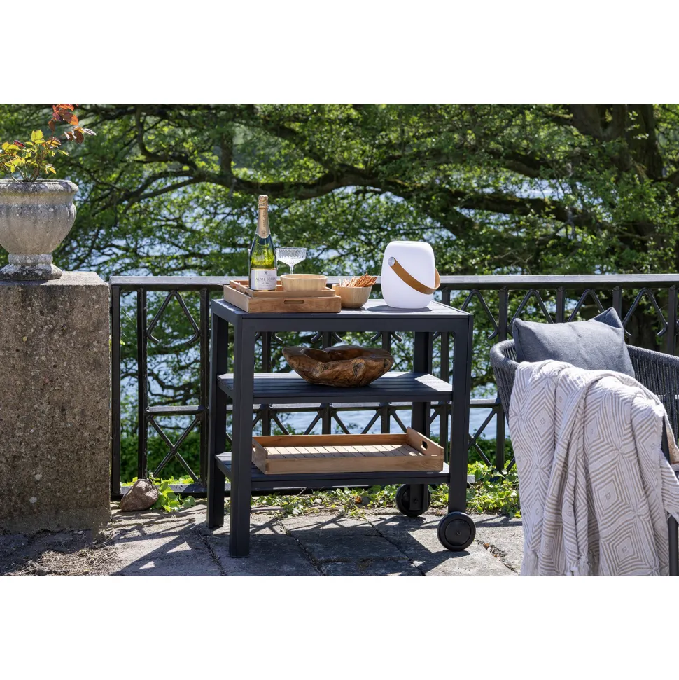 Stolik/wózek Taormina czarny