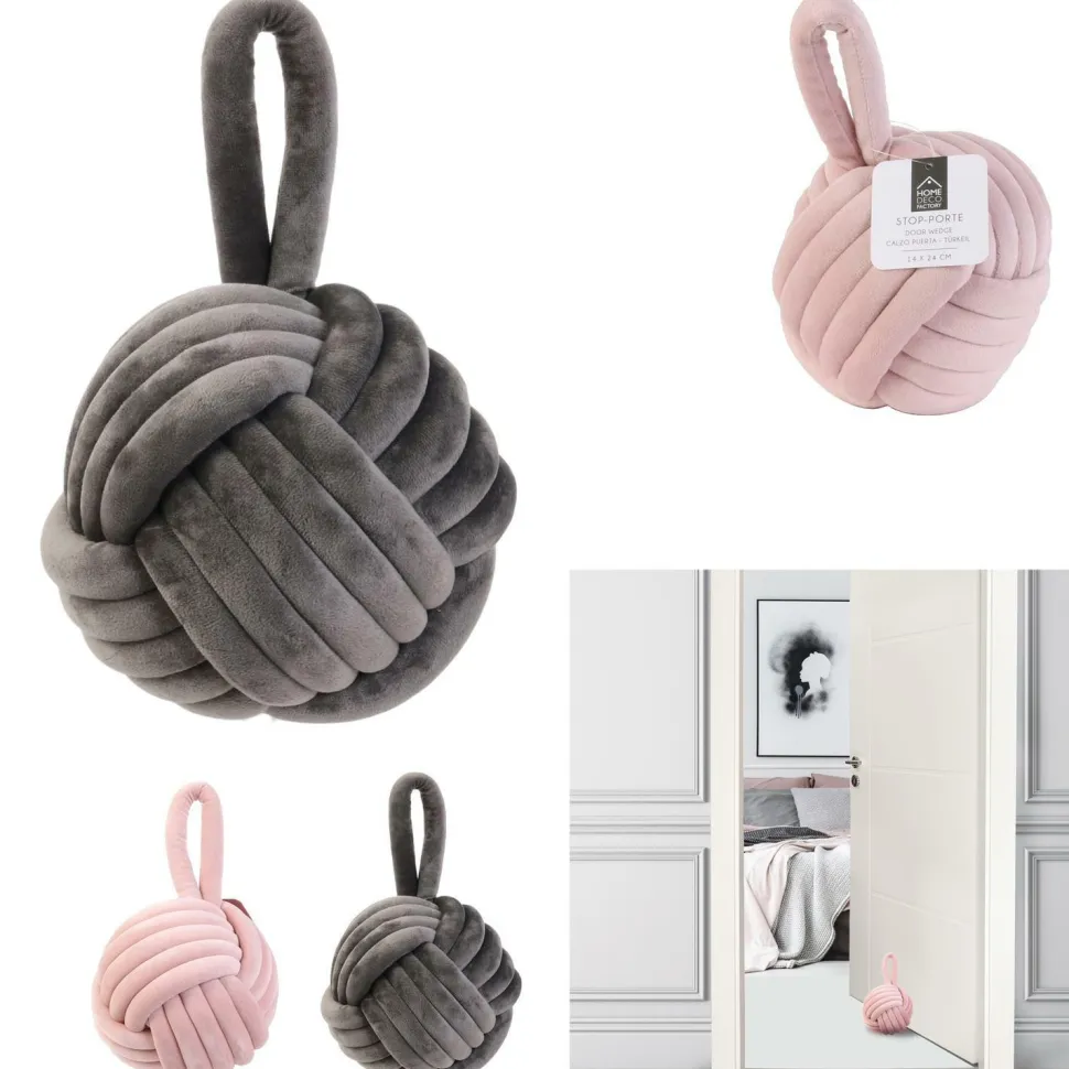 Stoper do drzwi Yarn szary